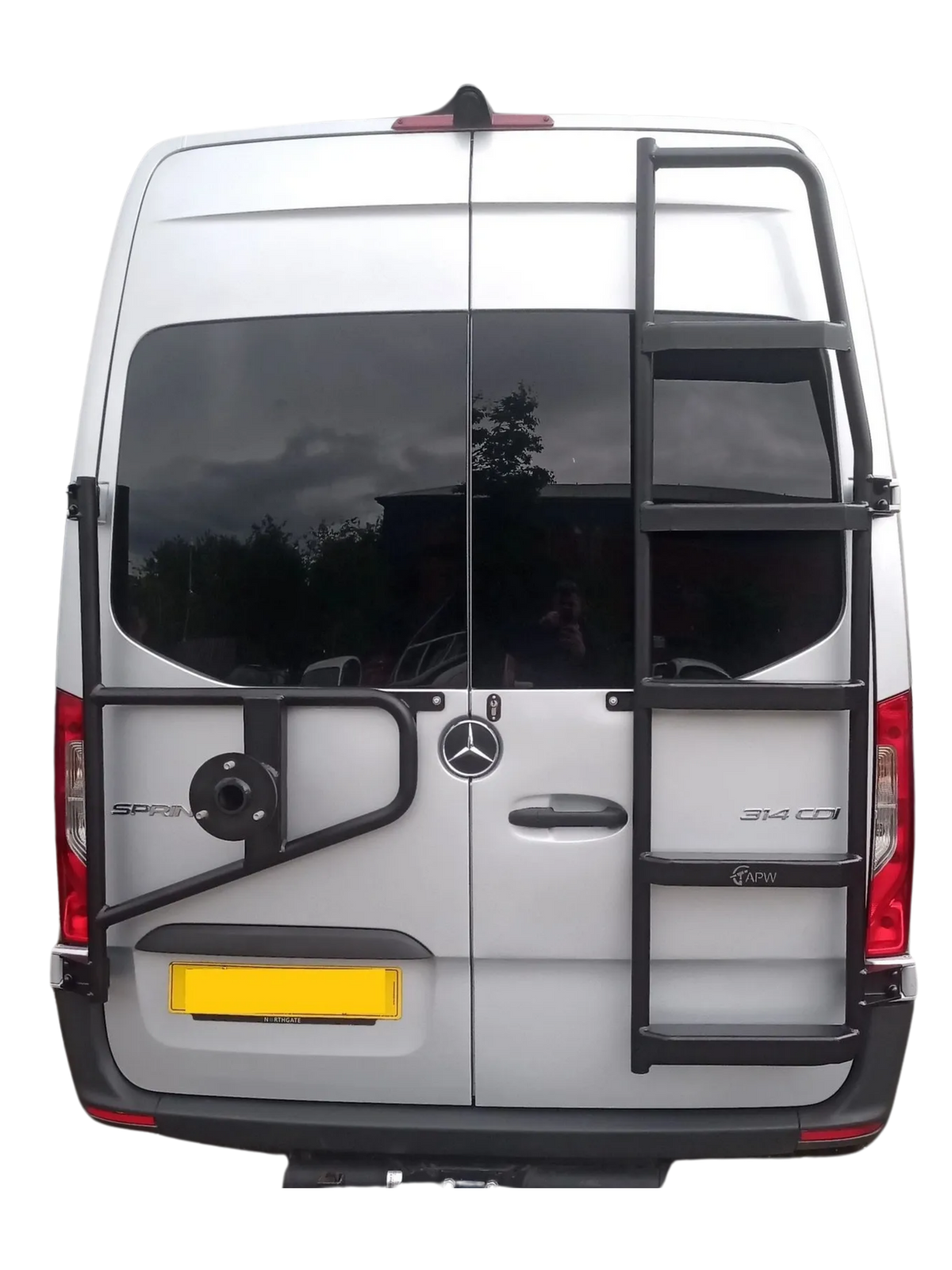 Sprinter 2018+ Aluminium Ladder & Wheel Carrier Package Deal