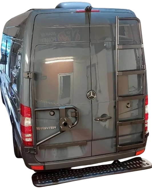 Sprinter / Crafter 06-17 Aluminium Ladder & Wheel Carrier Package Deal