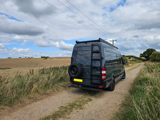 Sprinter / Crafter 06-17 Aluminium Ladder & Wheel Carrier Package Deal