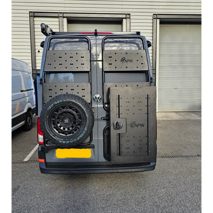VW Crafter / Man TGE 2018+ Aluminium Expedition Wheel Carrier
